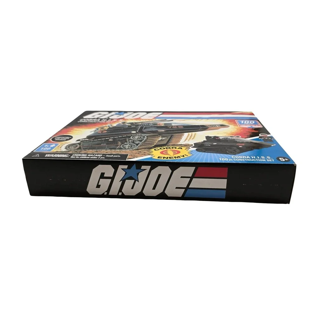 G.I. Joe Cobra H.I.S.S. Tank Construction Set 100pc Compatible Building‎ Set